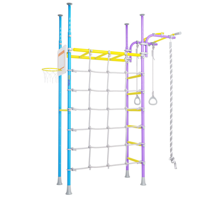 Home play Gym Monkey (lilac/blue)