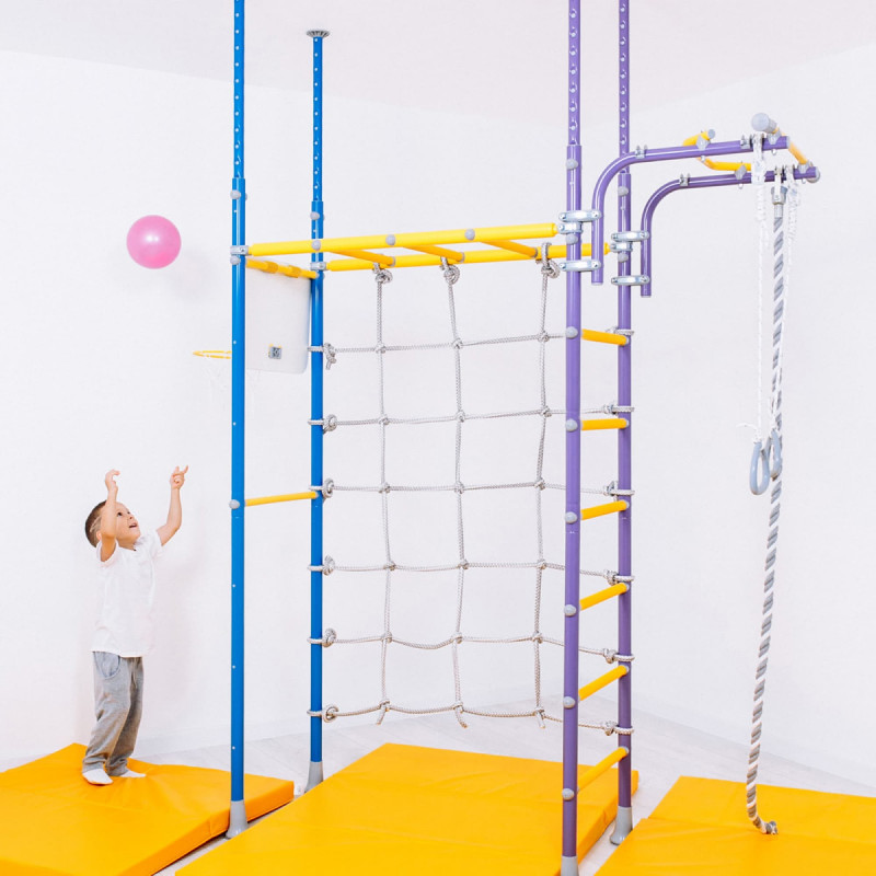 Home play Gym Monkey (lilac/blue)