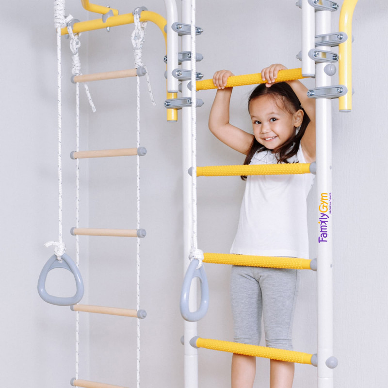 Home play Gym Mowgli (White yellow)