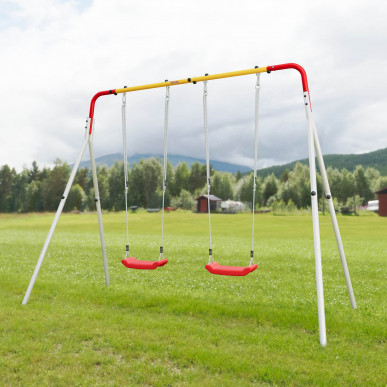 Plastic swing for playground